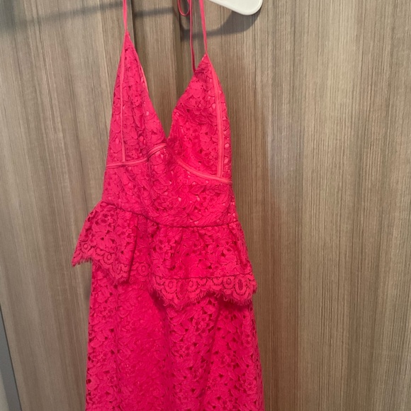 Lovers + Friends Rosanna Mini Dress in Paradise Pink - Picture 4 of 6